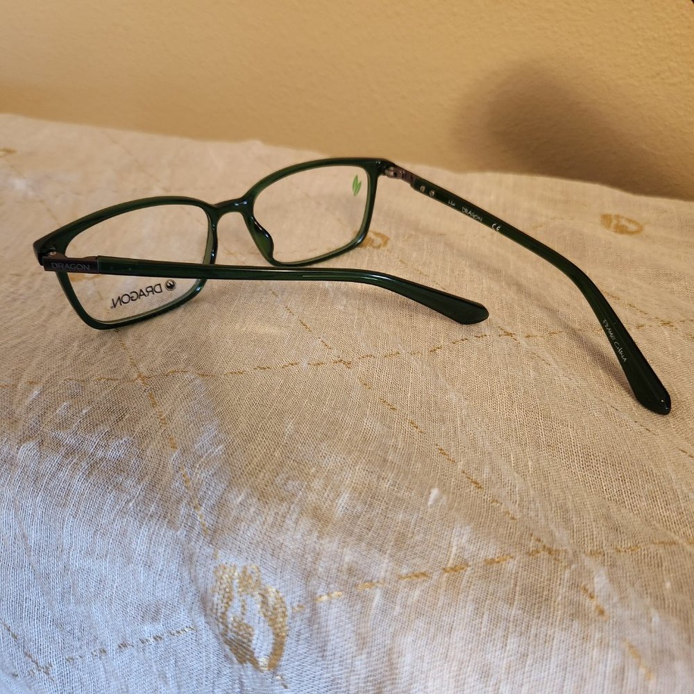 Dragon Eyeglasses Olive Green - Picture 3 of 5